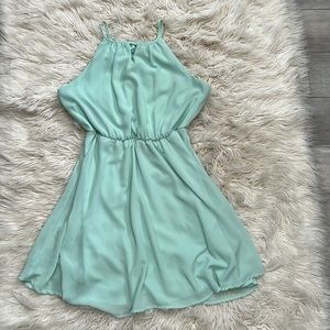 Mint green super cute dress